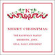 Ribbon Holiday Gift Stickers Image 1 of 2
